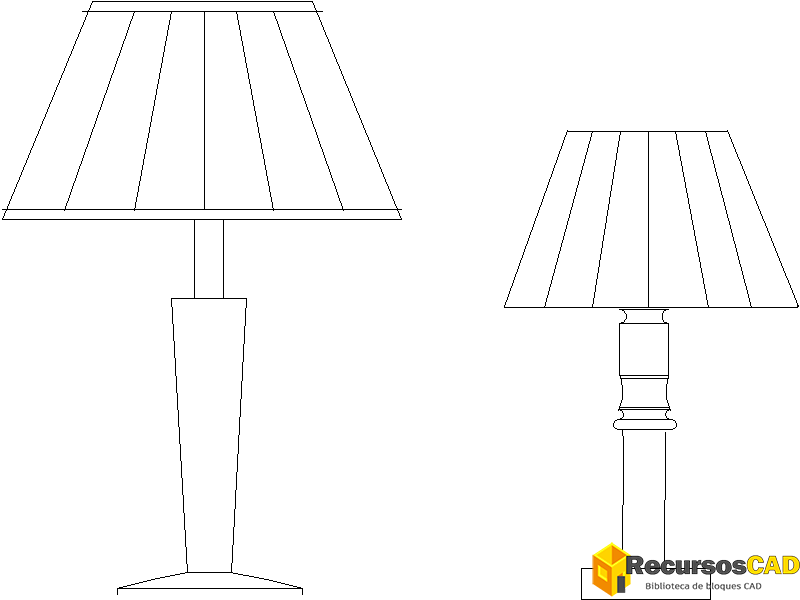 Lámparas artesanales de madera