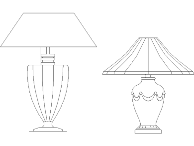 Lámparas con cuerpo de porcelana