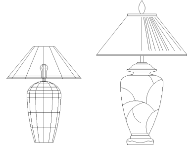 Lámparas de cabaña revisadas