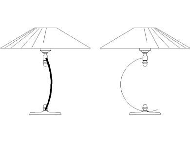 Bloques DWG de Lámparas de Latón Antiguo