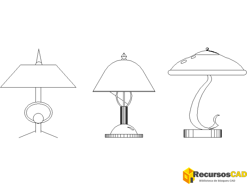 Lámparas de mesa artísticas