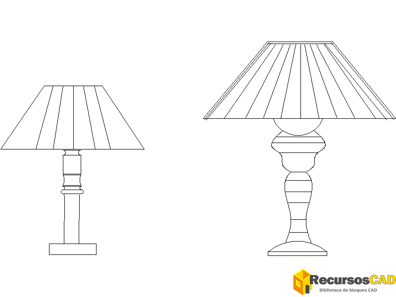 Lámparas de mesa de la misión