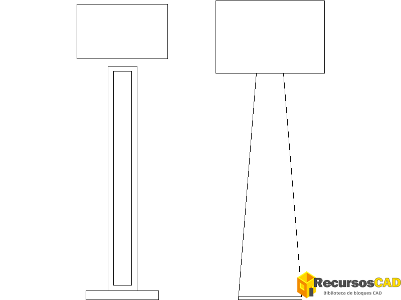 Lámparas minimalistas modernas