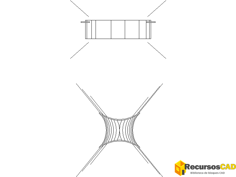 Bloques DWG de Lámparas de Pared y Luces Empotradas