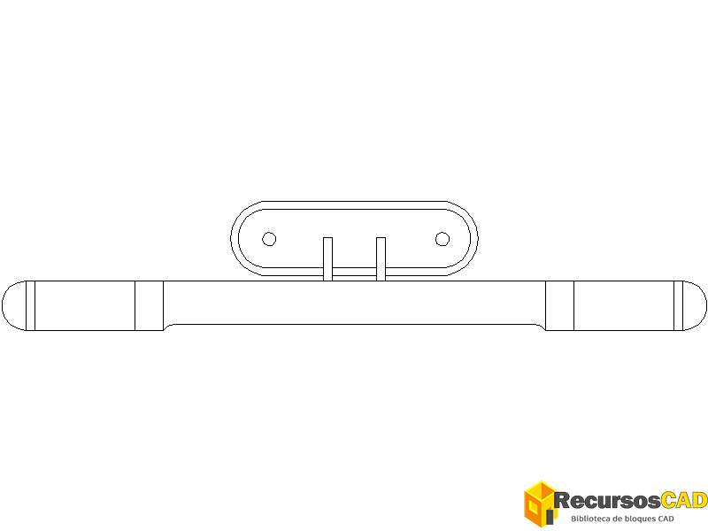 Luz para cuadros con bordes redondeados