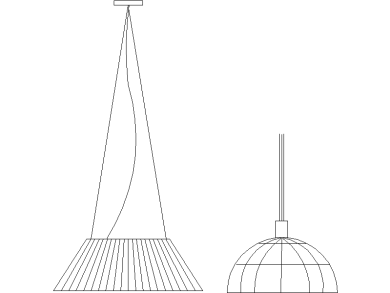 Pantallas de lámpara tipo Empire y Bowl