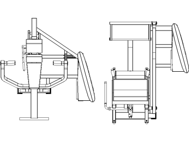 Pulldown y máquina de remo