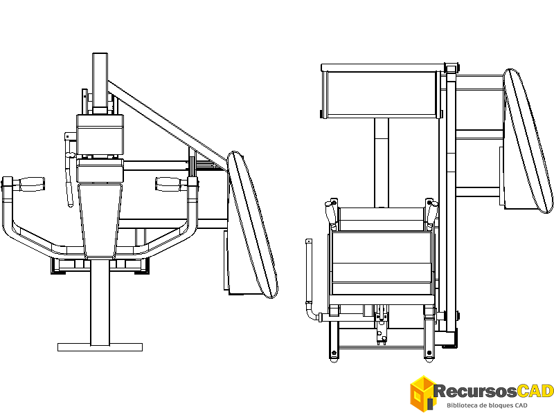Pulldown y máquina de remo
