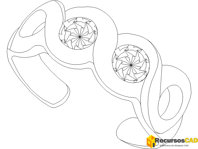 Pulsera de oro trenzado