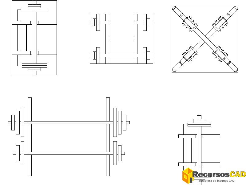 Racks para pesas y barras