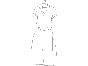 Vestido de trabajo para mujer