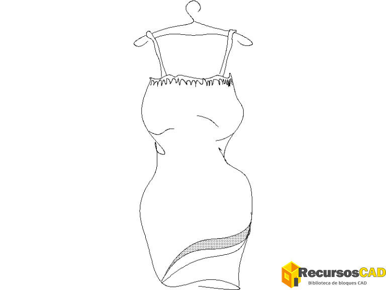 Bloques DWG de Abrigos: Ropa para AutoCAD Gratis en 2D - RecursosCAD