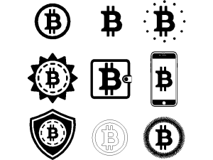 Bloques DWG de Logotipos de Bitcoin para AutoCAD: Criptomoneda en Formato DWG