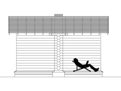 Archivo cad de pérgola