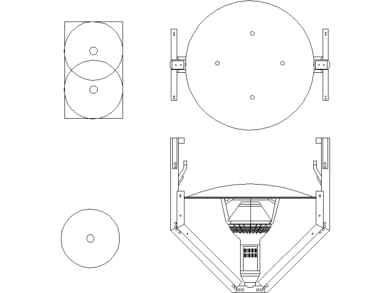 Calentador exterior de pared