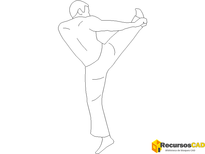 Bloques DWG de Capoeira