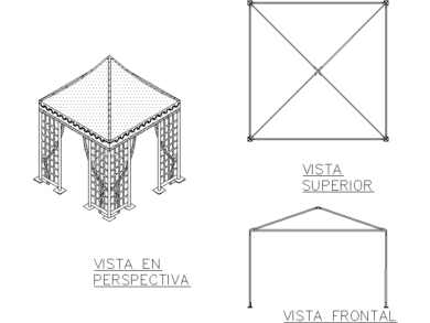 Gazebo para fiestas privadas