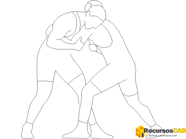 Bloques DWG de Personas Hombre y Mujer en Alzado para AutoCAD 2D Gratis ...