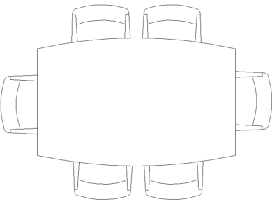 Mesa para interior y exterior