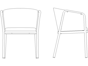 Silla de barril al aire libre