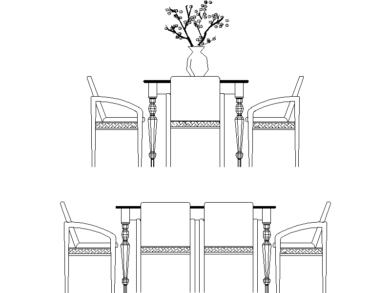 Sillas con asiento de mimbre