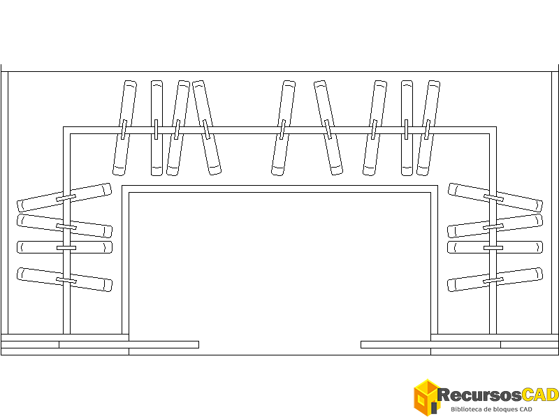 Bloques AutoCAD DWG de Armarios Vestidores