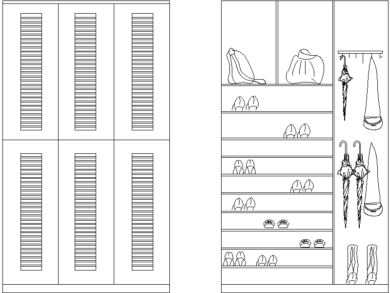 Bloques AutoCAD DWG Zapatero