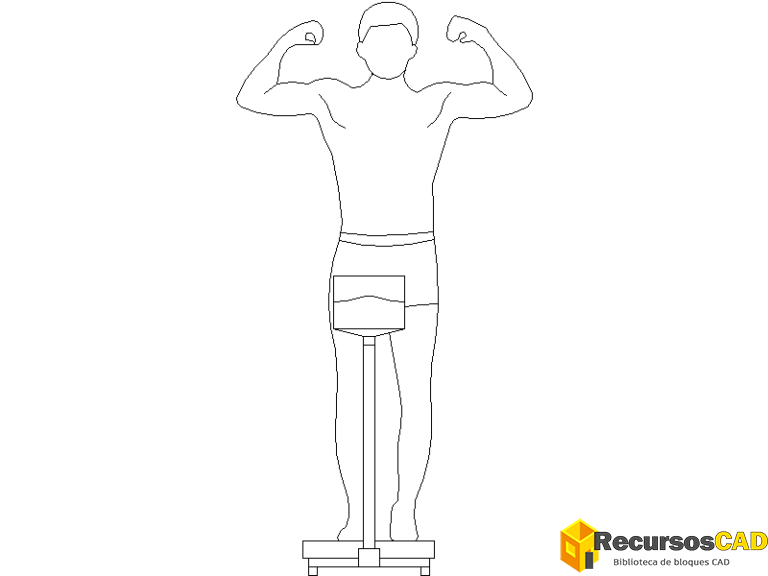 Boxing Cad File Descarga Bloques DWG de Boxeo para AutoCAD 2D Gratis - RecursosCAD