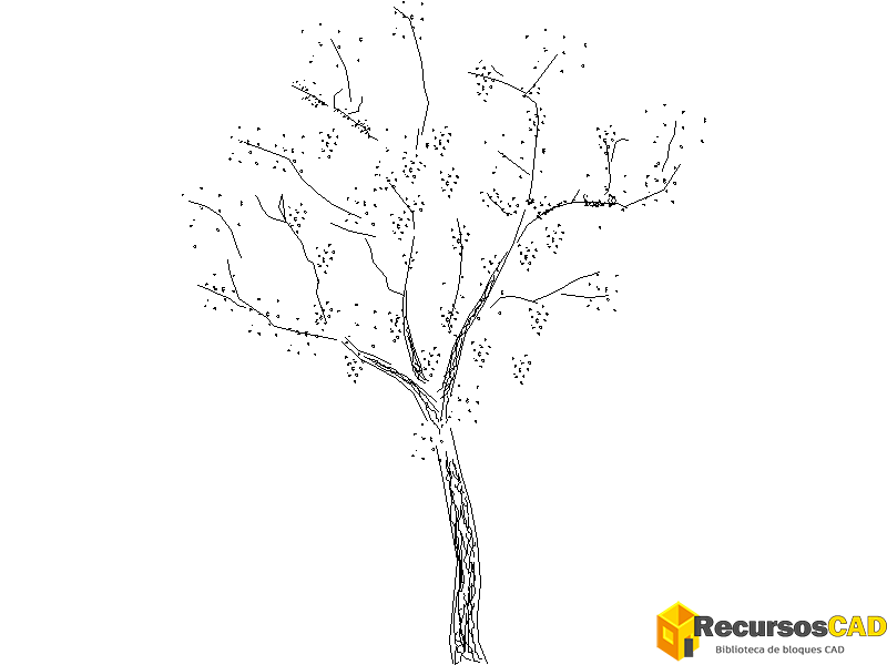 Descarga bloques DWG de árboles en AutoCAD