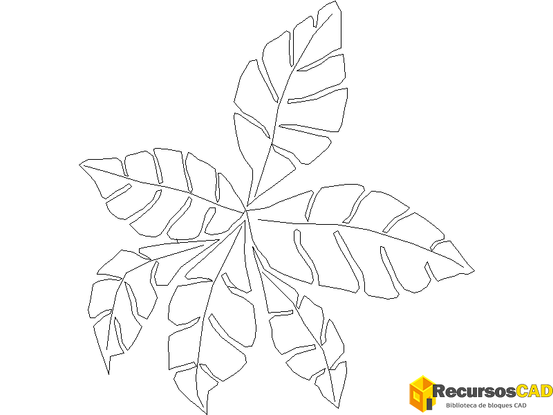 Descarga gratis: árbol en planta DWG para AutoCAD