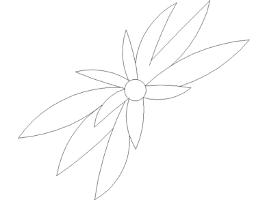 Árbol en planta DWG: descarga gratuita