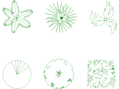 Elementos naturales verdes