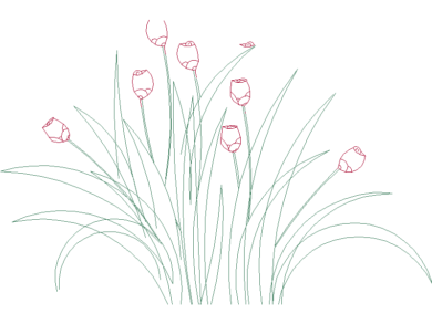 Bloques AutoCAD DWG de Flores Silvestres