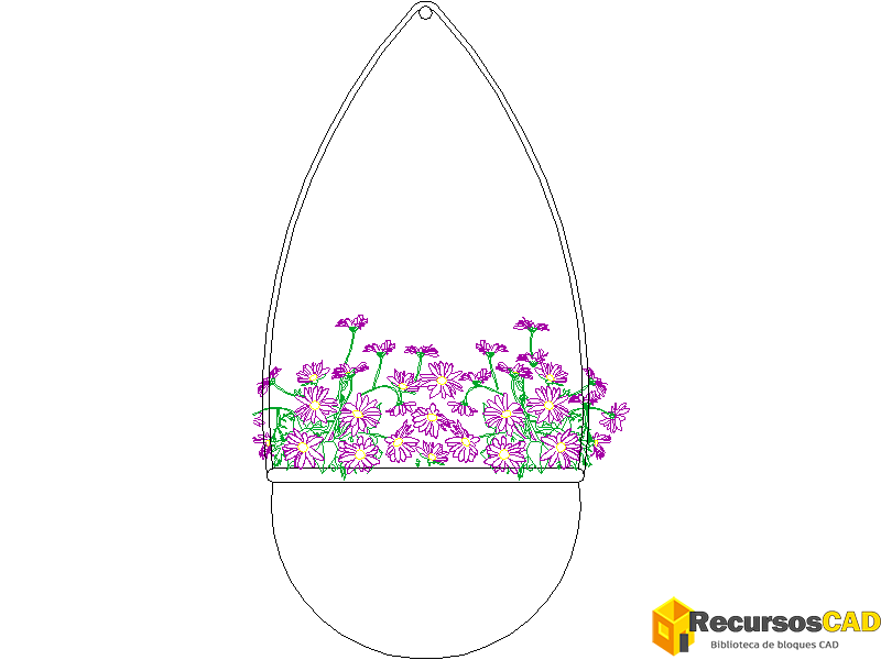 Diseños Florales para AutoCAD DWG Gratis