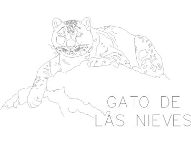Bloques AutoCAD DWG Gratis: Gato de las Nieves