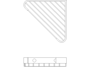 Bloques AutoCAD Jabonera de ducha Dibujo CAD