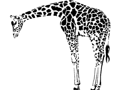 Jirafa Vista Lateral: Diseño DWG Gratis para AutoCAD