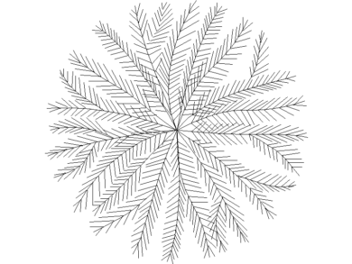 Descargar Bloques DWG de Palmeras en Vista Planta Gratis