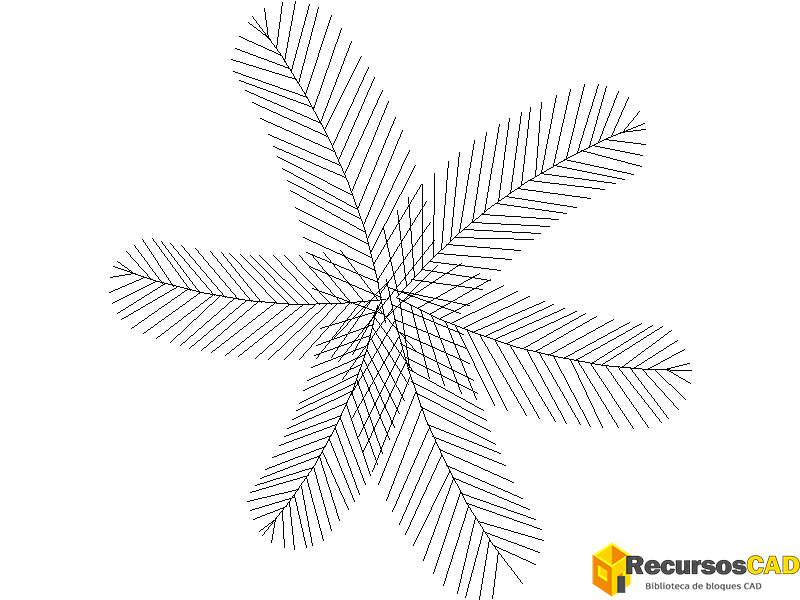 Descargar Bloques AutoCAD Palmeras