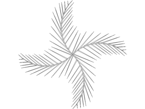 Descarga bloques dwg de palmeras en planta para AutoCAD