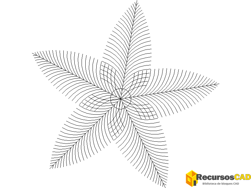 Bloques AutoCAD Palmeras en Planta