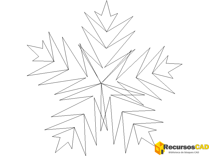 Bloques DWG Palmeras en Planta