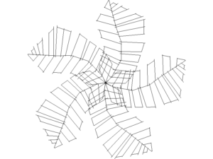 Bloques DWG de palmeras en planta dwg para AutoCAD