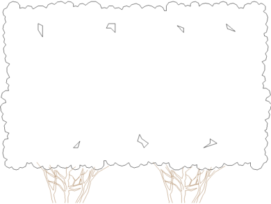 Panel doble para seto de jardín
