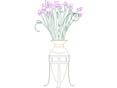 Descarga Bloques AutoCAD DWG gratis de flores