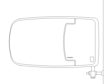 Bloques AutoCAD DWG Inodoro y bidé vista en planta modelo 2