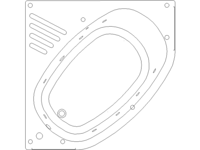 Descarga Jacuzzi DWG: Bloques CAD
