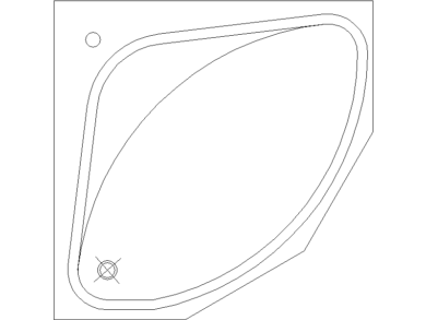 Bloques AutoCAD de Jacuzzi en Planta