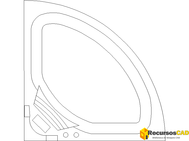 Bloques Jacuzzi DWG Gratis: Modelos en Planta