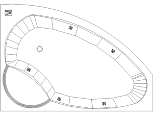 Jacuzzi para esquinas o banera de hidromasaje